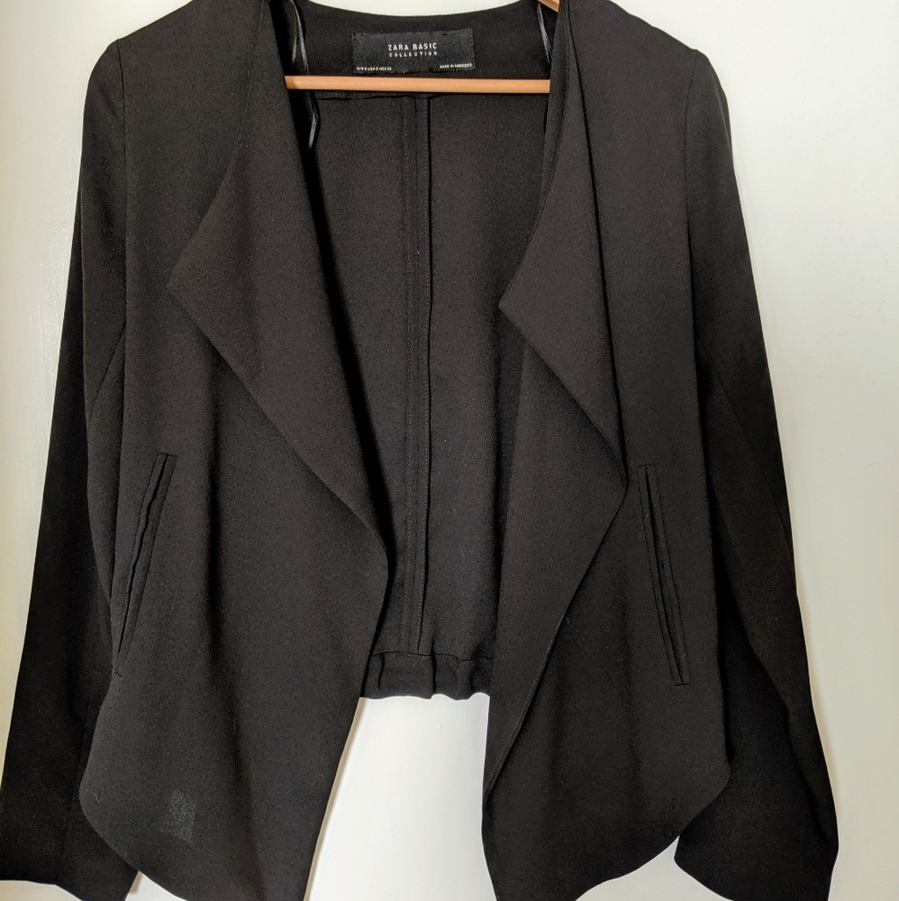 Open-Front Blazer